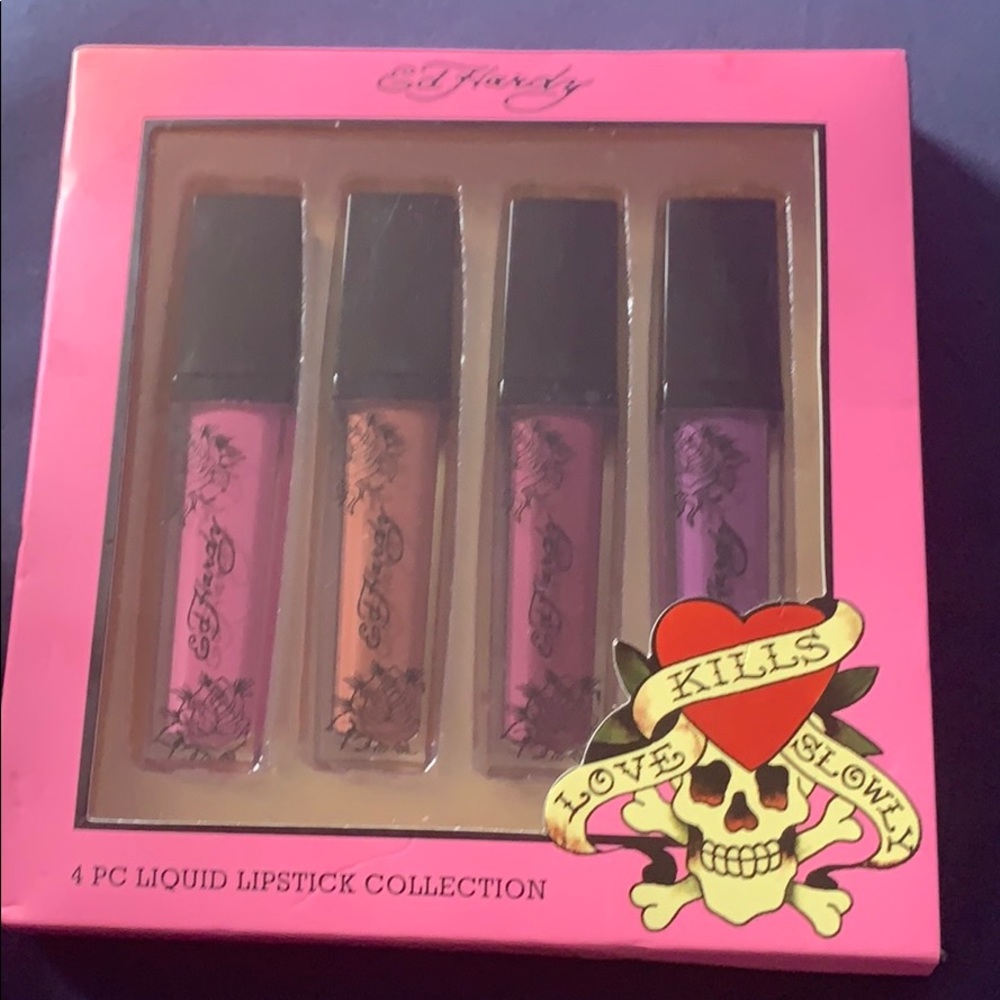 4pc EdHardy lipstick